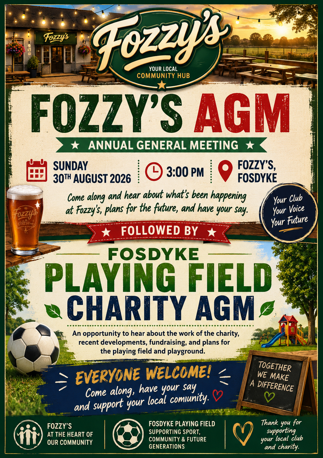 Fozzy's AGM Notice